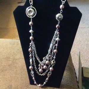 All The Trimmings Brown Necklaces